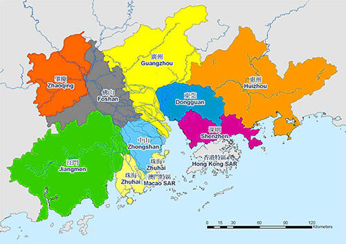 PDR map